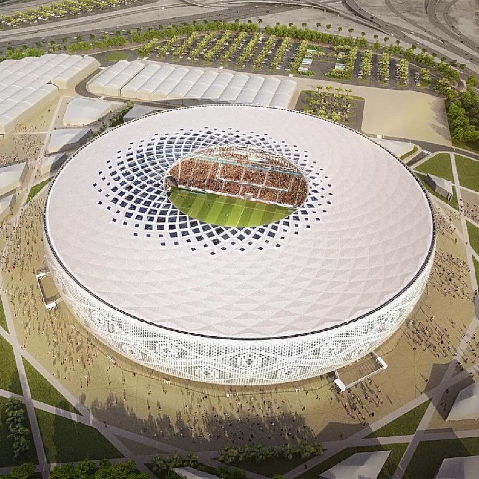 Al Thumama Stadyumu, Qatar